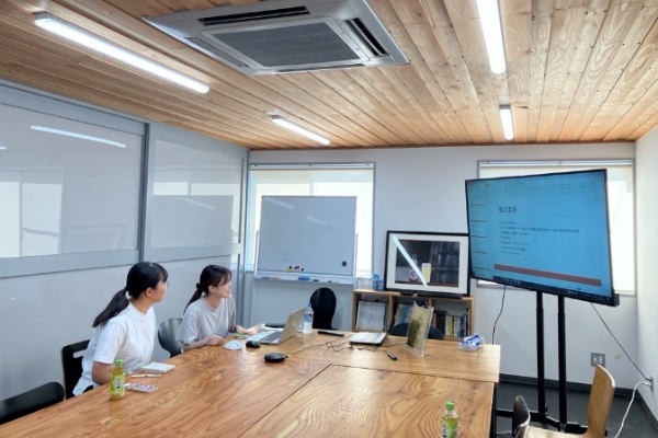 インターンシップの様子